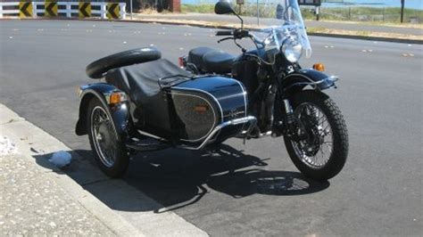 IMZ Ural Motorcycle With Sidecar