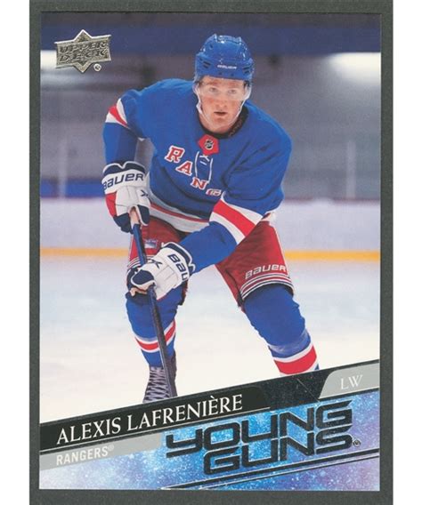 Lot Detail - 2020-21 Upper Deck Young Guns Hockey Card #201 Alexis Lafreniere Rookie