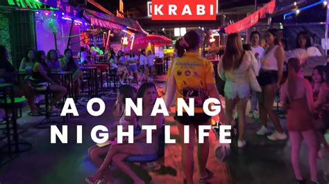Ao Nang, Krabi Nightlife: Bars, Restaurants & More! Walking Tour| Thailand Pt 2 - YouTube