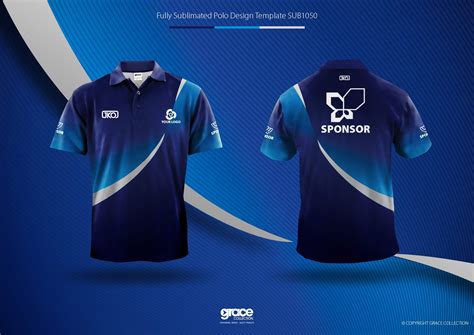 Sublimated Short Sleeve Polo Shirt – Template Design – AKL Industries