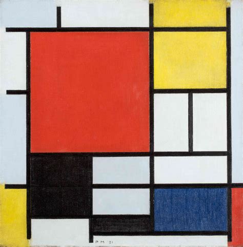 Piet Mondrian célébré à Paris : « Figuration et abstraction se ...