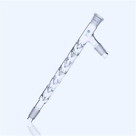 Vigreux column with side tube and joint, length 200 mm to 600 mm ...