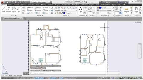 AutoCAD Construction Drawings Tutorial | Introduction - YouTube