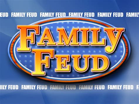 Family Feud Game Template Google Slides