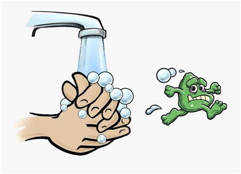 Washing Hands Clipart Clean Vector Illustration Wash - Hand Washing ...