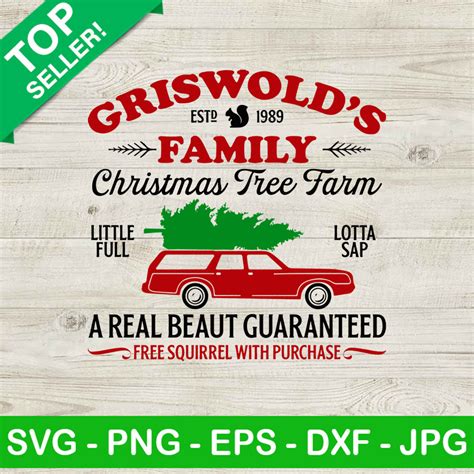 Griswold's family christmas EST 1989 SVG, Christmas tree farm SVG ...