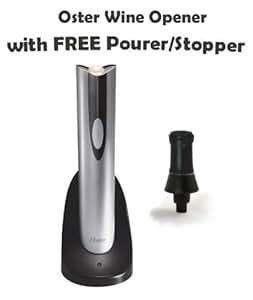 Amazon.com: Oster 4207 Inspire Cordless Rechargeable Wine Bottle Opener ...