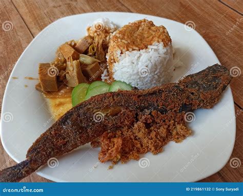 Nasi Padang is a Typical Menu of Padang Restaurants Stock Photo - Image ...