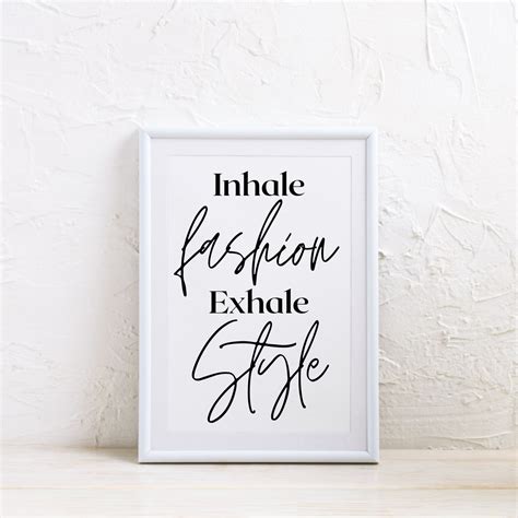 Fashion Wall Art Fashion Prints Fashion Quotes Printable - Etsy