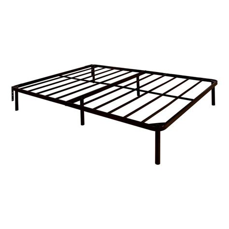 Furniture of America Nikilo Black Metal Frame Queen Platform Bed Frame ...