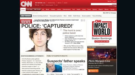 CNN's homepage through the years