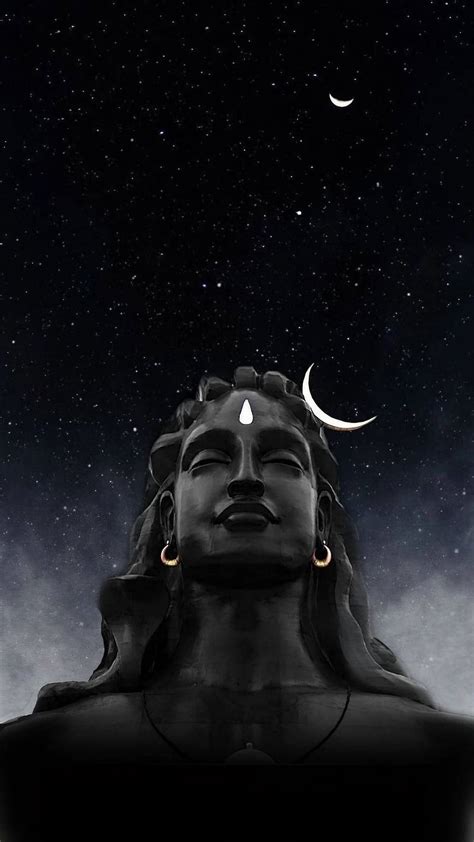 Mahadev Black, Adiyogi, lord, god, HD phone wallpaper | Peakpx