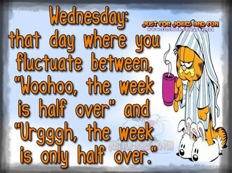 Garfield | Wednesday quotes, Wednesday greetings, Its friday quotes