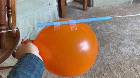 Science Story Time Experiment: Balloon Rocket | Penn State Behrend