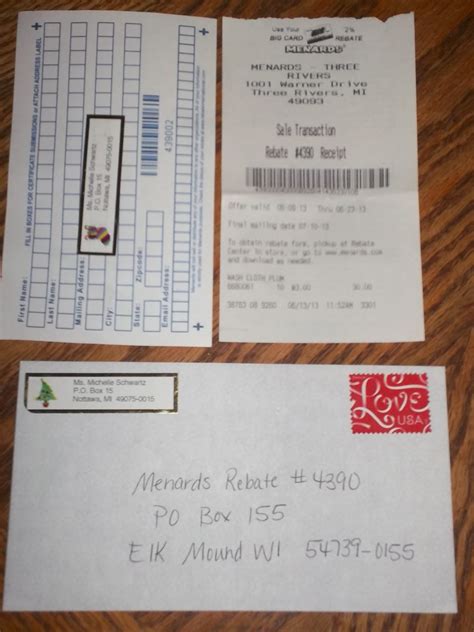 Menards 11 Rebate Form Mailing Address - Printable Form 2024