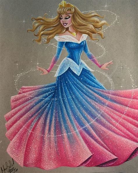 Aurora dress transformation by Max Stephen | Disney art, Disney drawings, Disney princess drawings