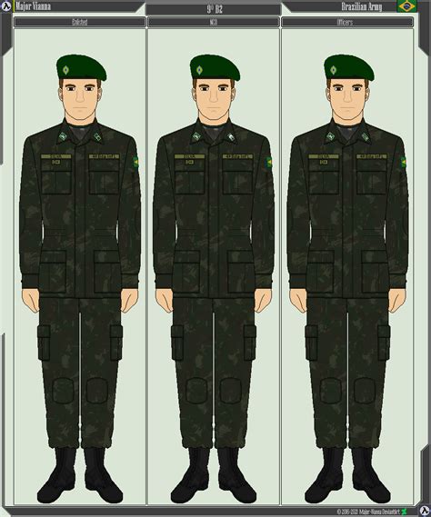 Brazilian Army Uniforms - 9 B2 by Major-Vianna on DeviantArt