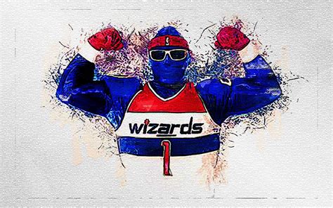 Gman Official Mascot Washington Wizards Nba Usa Symbol National Basketball Association Mascots ...