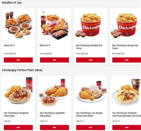 Jollibee Menu & Price List Singapore Updated 2023