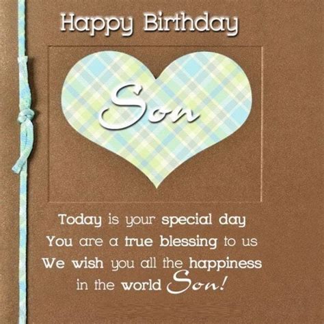 30+ Happy birthday wishes for son from mom - Birthday