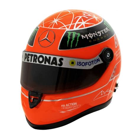 Michael Schumacher Final Helmet GP Formel 1 2012 1/4