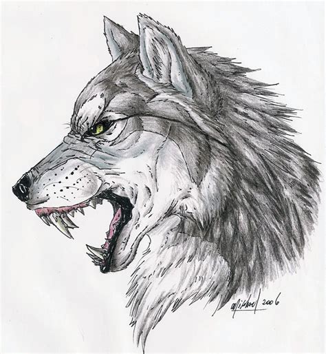 Growl by deadhowl on DeviantArt | Wolf sketch, Wolf tattoo design, Wolf ...