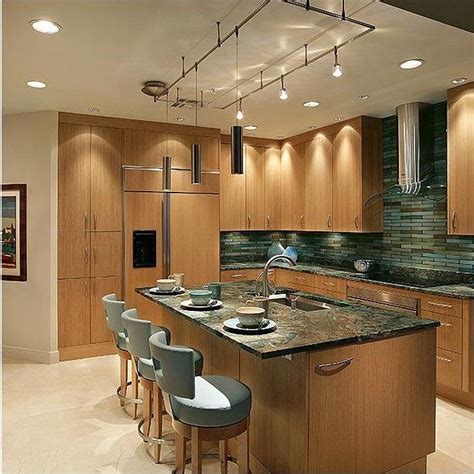 20 Kitchen Track Lighting Ideas to get Your Cooking on Track | Track lighting kitchen, Kitchen ...