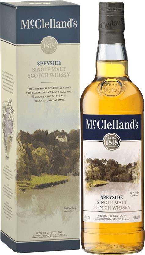 McClelland's Speyside Single Malt Scotch Whisky - 750ML | Bremers Wine ...