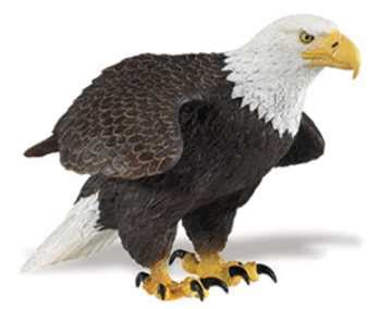 Bald Eagle Toy Figurine Large at Animal World®.