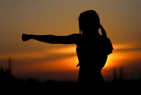 Karate Sunset Fight · Free photo on Pixabay