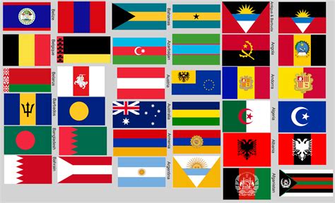 The Flags of the World, but every nation's flag is recreated with the ...