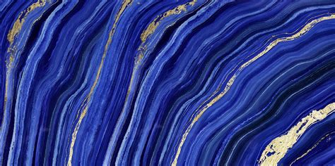 🔥 Free download Blue marble stripe wallpaper mural Feathr Official Site ...