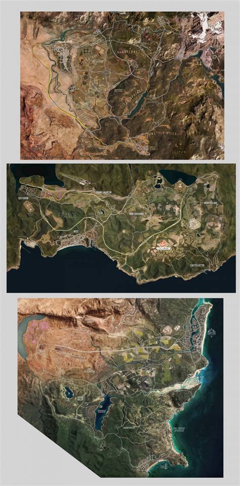 Forza Horizon 4’s World Map Stitched Together By Fans