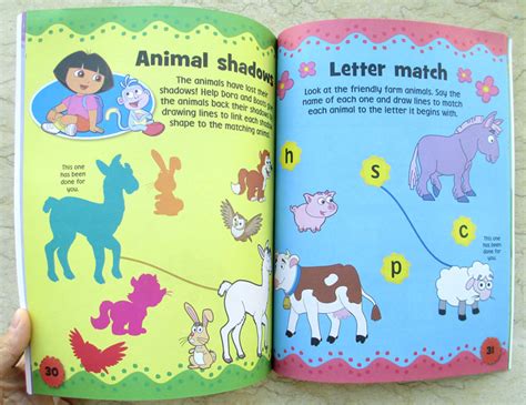 Shoppe De Rainbow: Dora The Explorer Activity Book