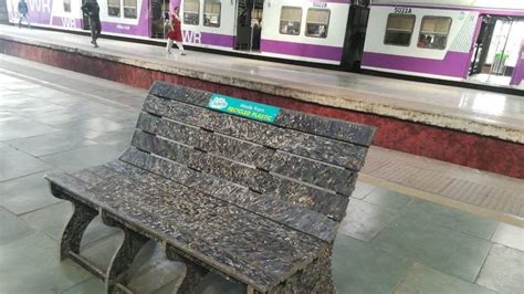 In a first, Indian Railways install benches made from recycled plastic