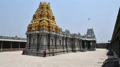 TTD temple ready for inauguration at Amaravati - The Hindu