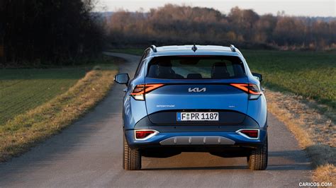 2023 Kia Sportage (Color: Blue Flame; Euro-Spec) | Rear