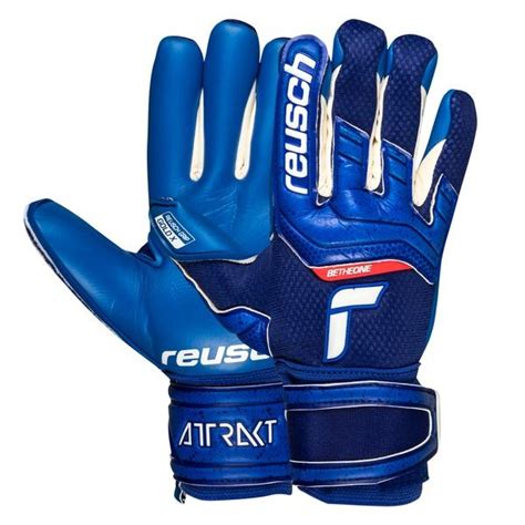 Reusch Goalkeeper Gloves Gold X Attrakt - Blue | www.unisportstore.com