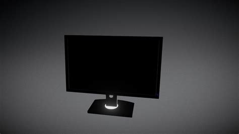 Dell 22" Monitor (download obj) - Download Free 3D model by opusminus ...