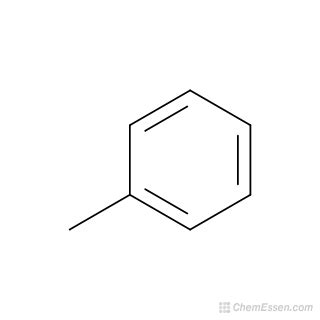 Toluene Structure - C7H8 | Mol-Instincts