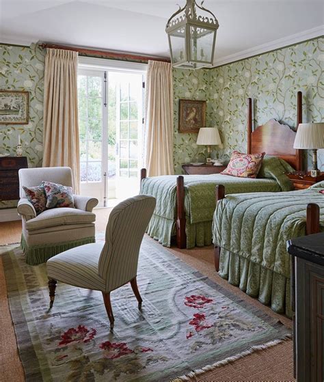 Green Floral Bedroom Decor Inspiration from the Interior Designers at F&P Interiors