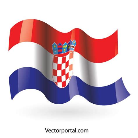 Kroatische vlag illustraties Royalty Free Stock SVG Vector