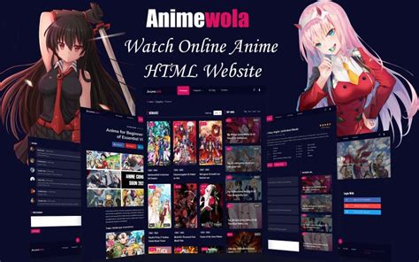 19+ Anime & Manga HTML Website Templates - TemplateMonster