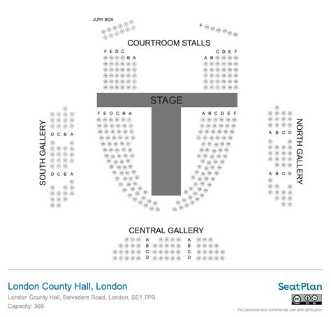 London County Hall Seating Plan & Seat View Photos | SeatPlan