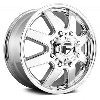 17 Inch Dually Wheels - HD Truck, Custom, Black, Chrome | CARiD