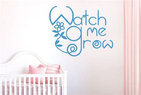 Watch Me Grow Wall Sticker | CUT IT OUT Wall Stickers