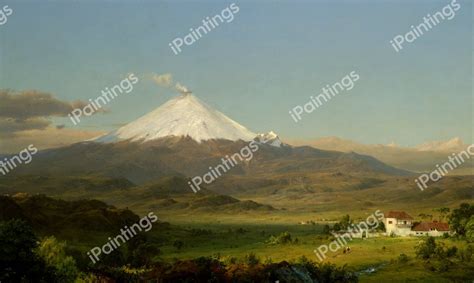 Cotopaxi 3 Painting by Frederic Edwin Church Reproduction | iPaintings.com