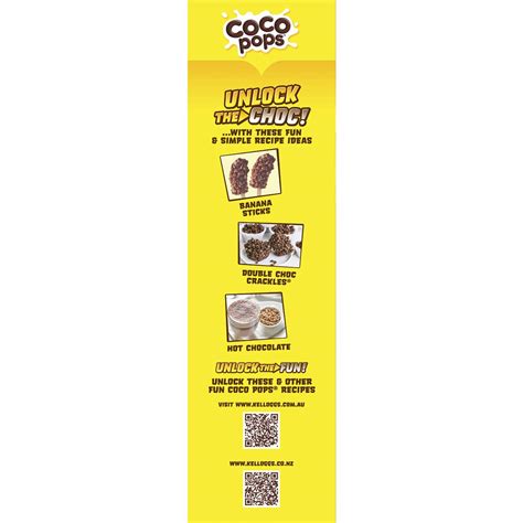 Kellogg's Coco Pops Chocolatey Breakfast Cereal Value Pack 950g | Woolworths