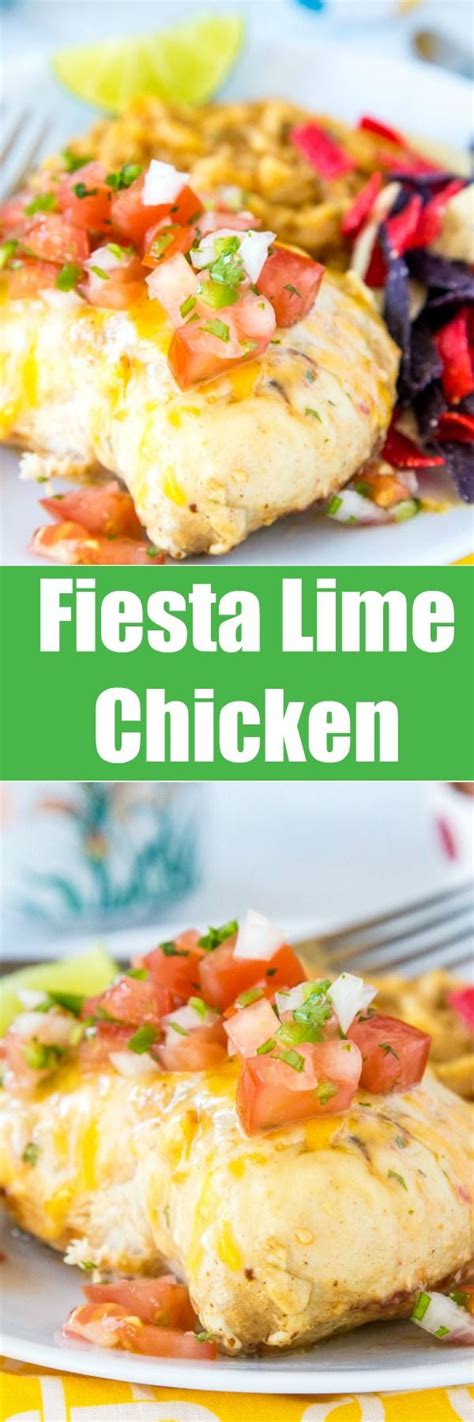 Fiesta Lime Chicken - A copycat Applebee's Fiesta Lime Chicken that is ...