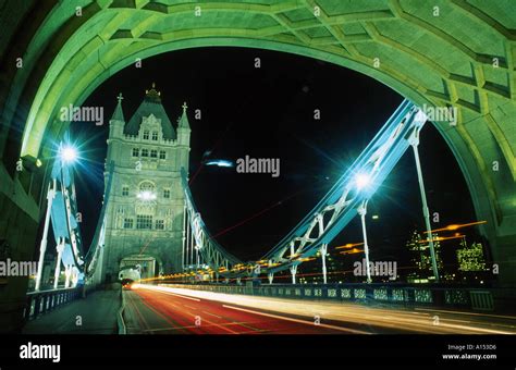 tower bridge at night Stock Photo - Alamy